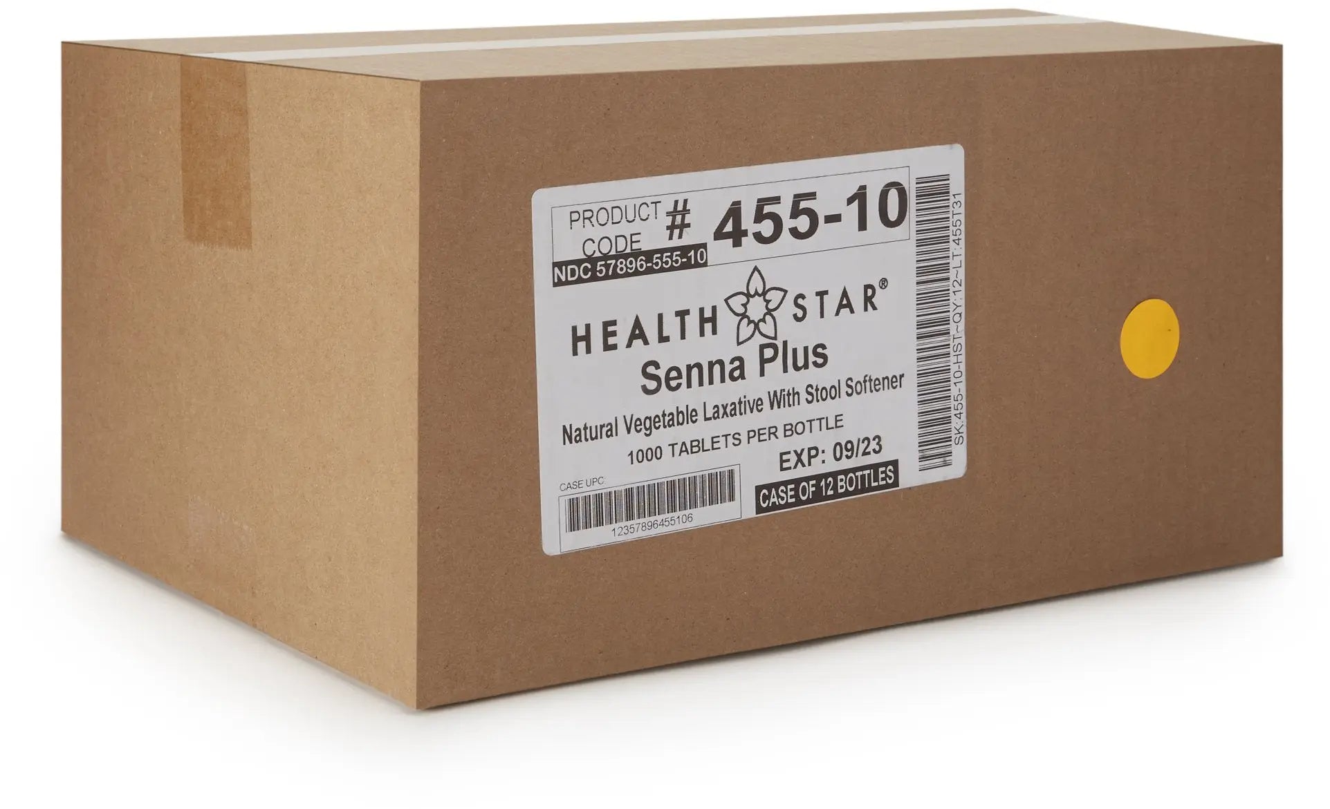 Geri-Care Gentle Senna Plus Natural Vegetable Laxative with Stool Softener