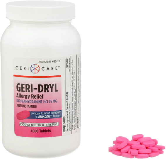 Geri-Care Geri-Drill Allergy Relief Antihistamine
