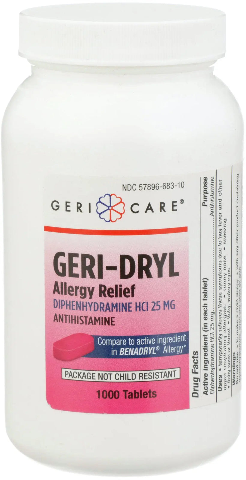 Geri-Care Geri-Drill Allergy Relief Antihistamine