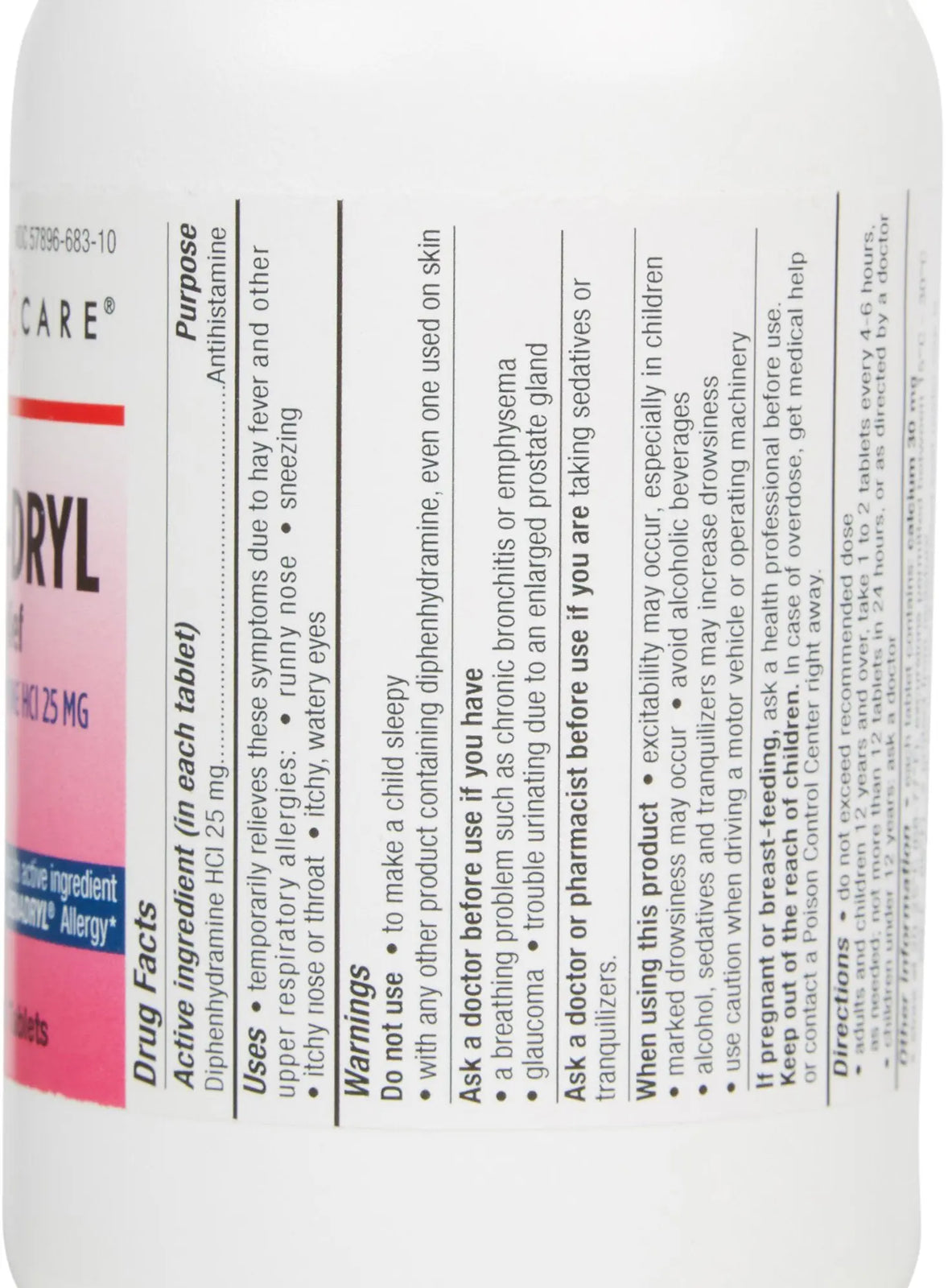 Geri-Care Geri-Drill Allergy Relief Antihistamine