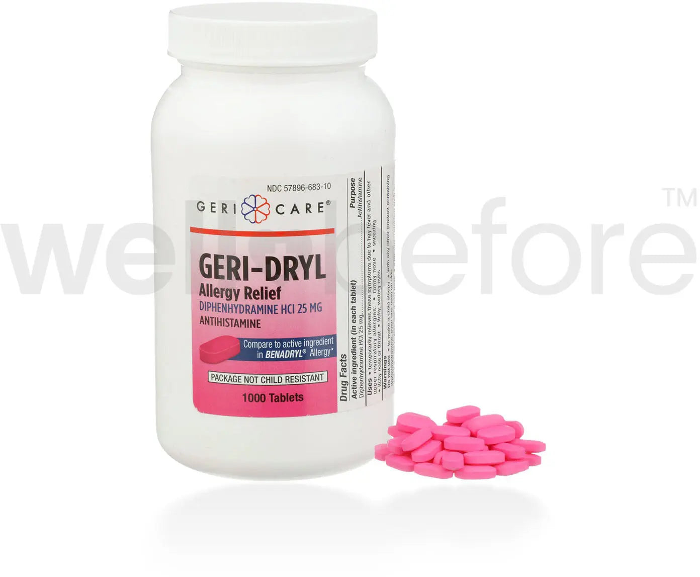 Geri-Care Geri-Drill Allergy Relief Antihistamine