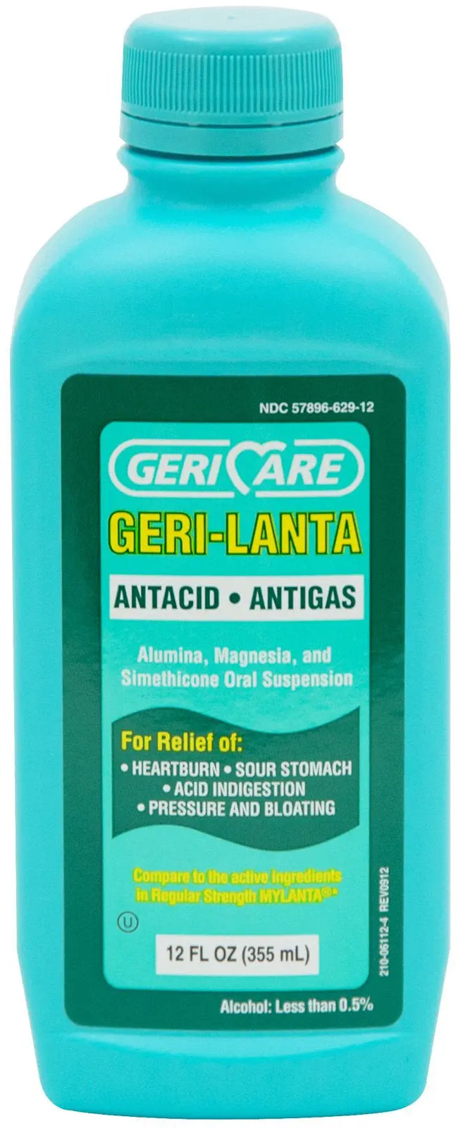 Geri-Care Maximum Strength Gera-Lanta Antacid - Antigas