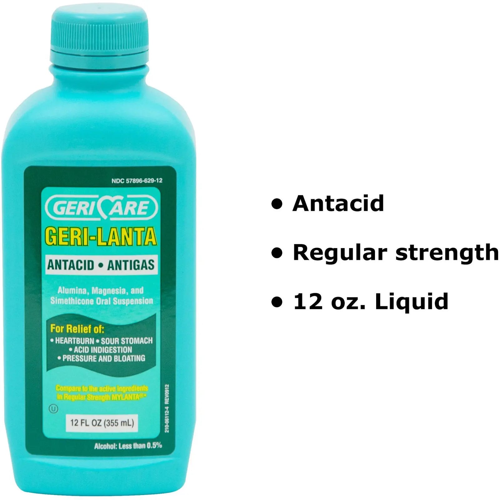 Geri-Care Maximum Strength Gera-Lanta Antacid - Antigas
