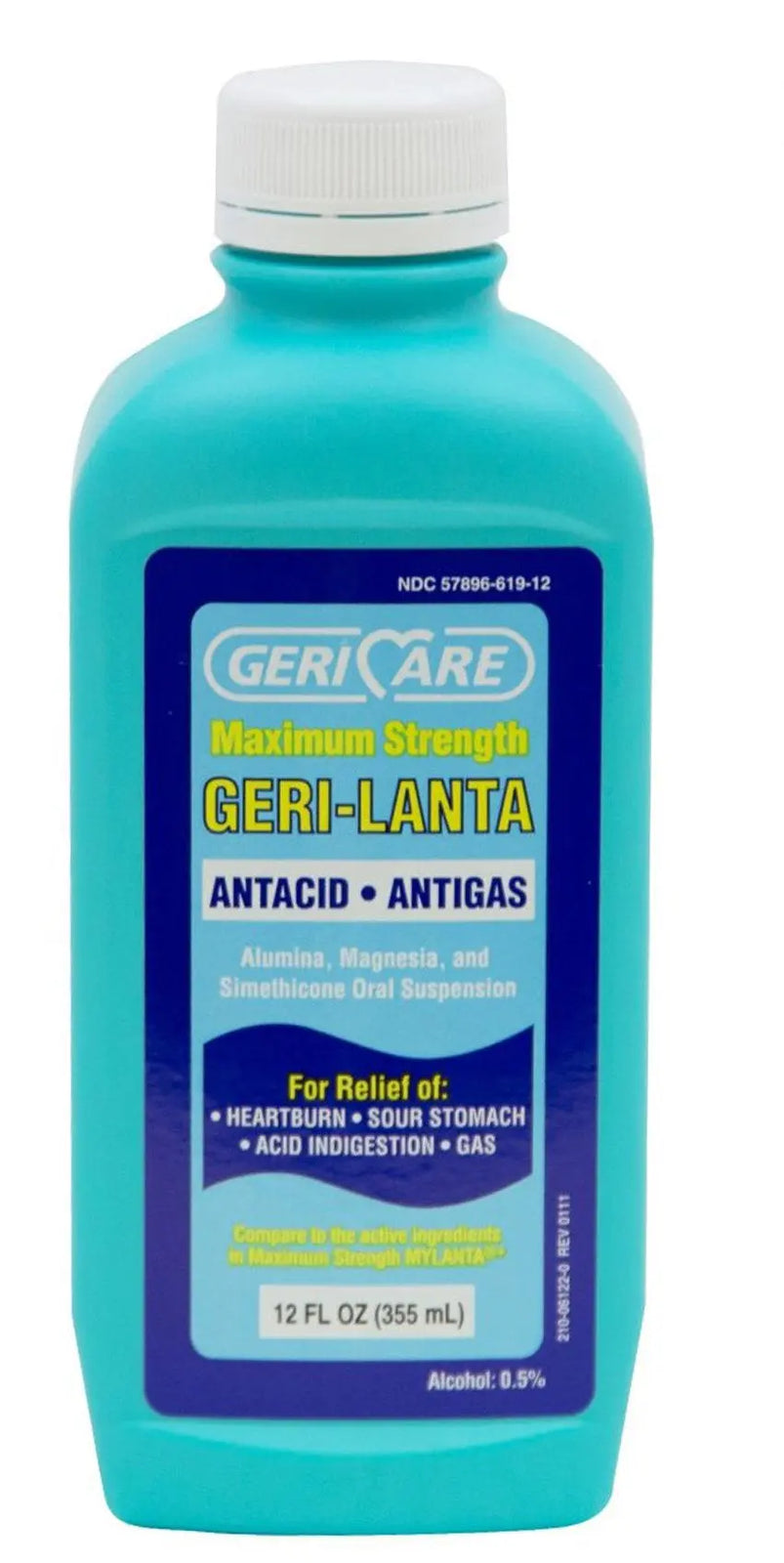 Geri-Care Maximum Strength Gera-Lanta Antacid - Antigas
