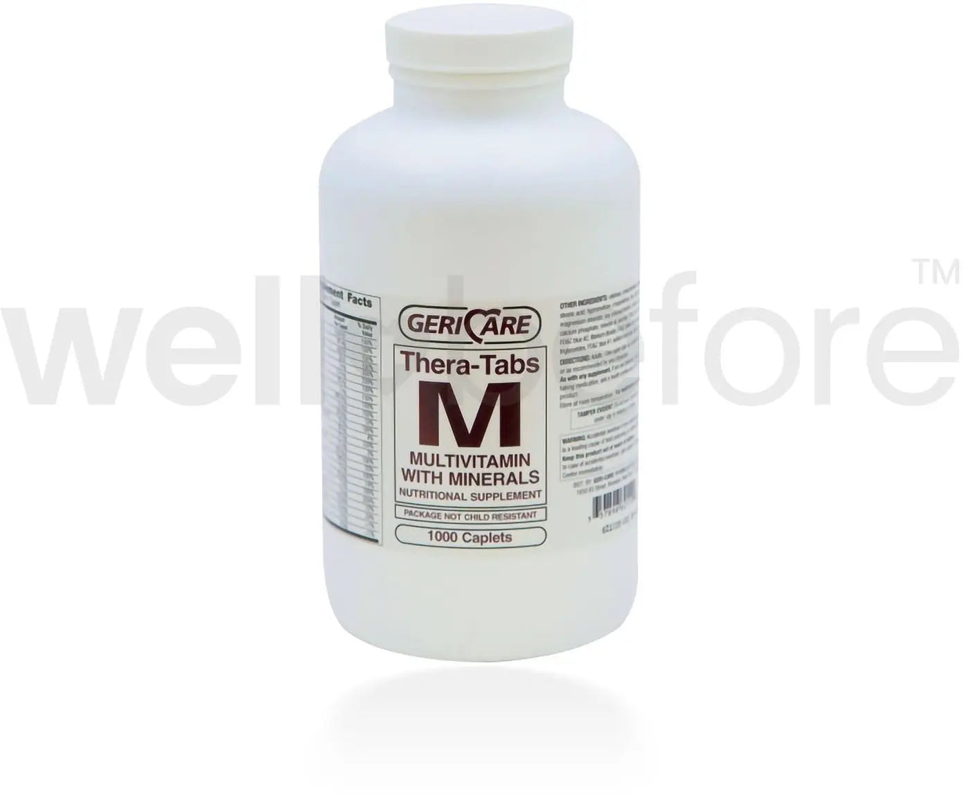 Geri-Care Thera-Tabs M Multi-Vitamin with Minerals Nutritional Supplement