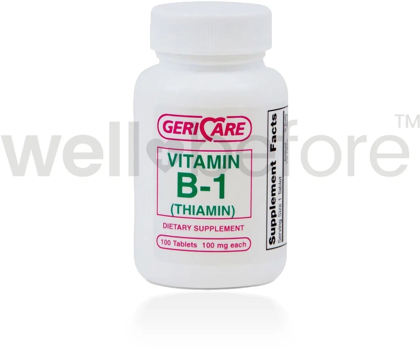 Geri-Care Vitamin B-1 (Thiamin) Dietary Supplement