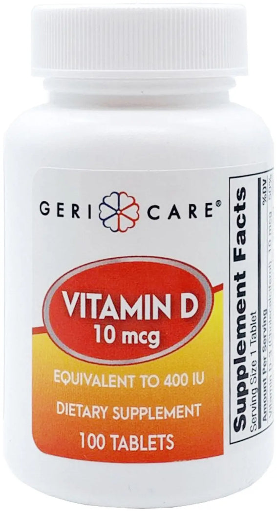 Geri-Care Vitamin D Dietary Supplement