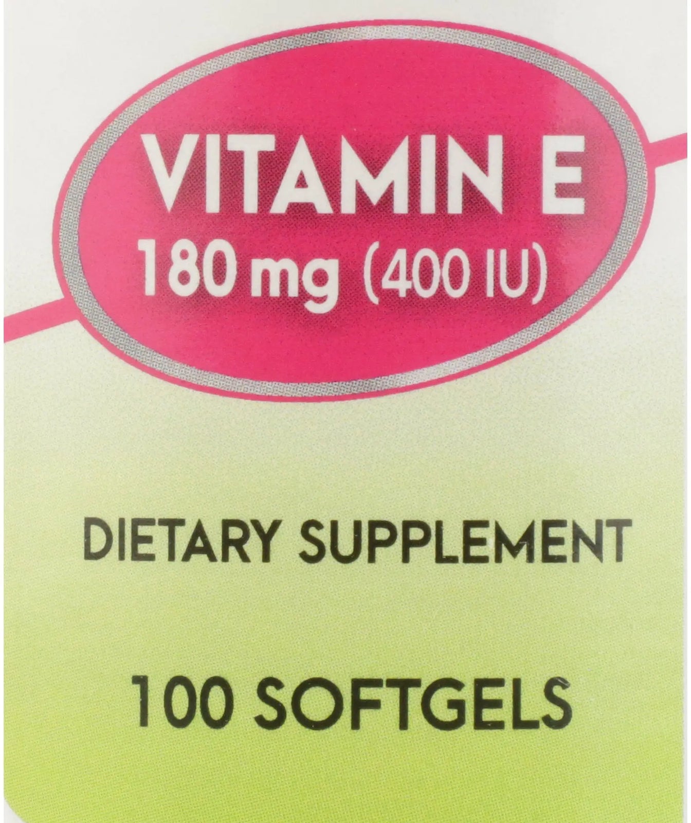 Geri-Care Vitamin E Dietary Supplement
