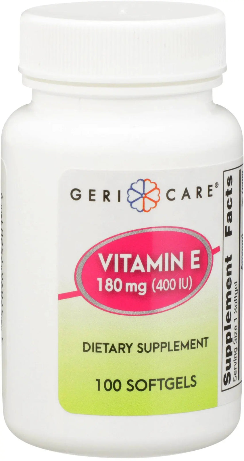Geri-Care Vitamin E Dietary Supplement