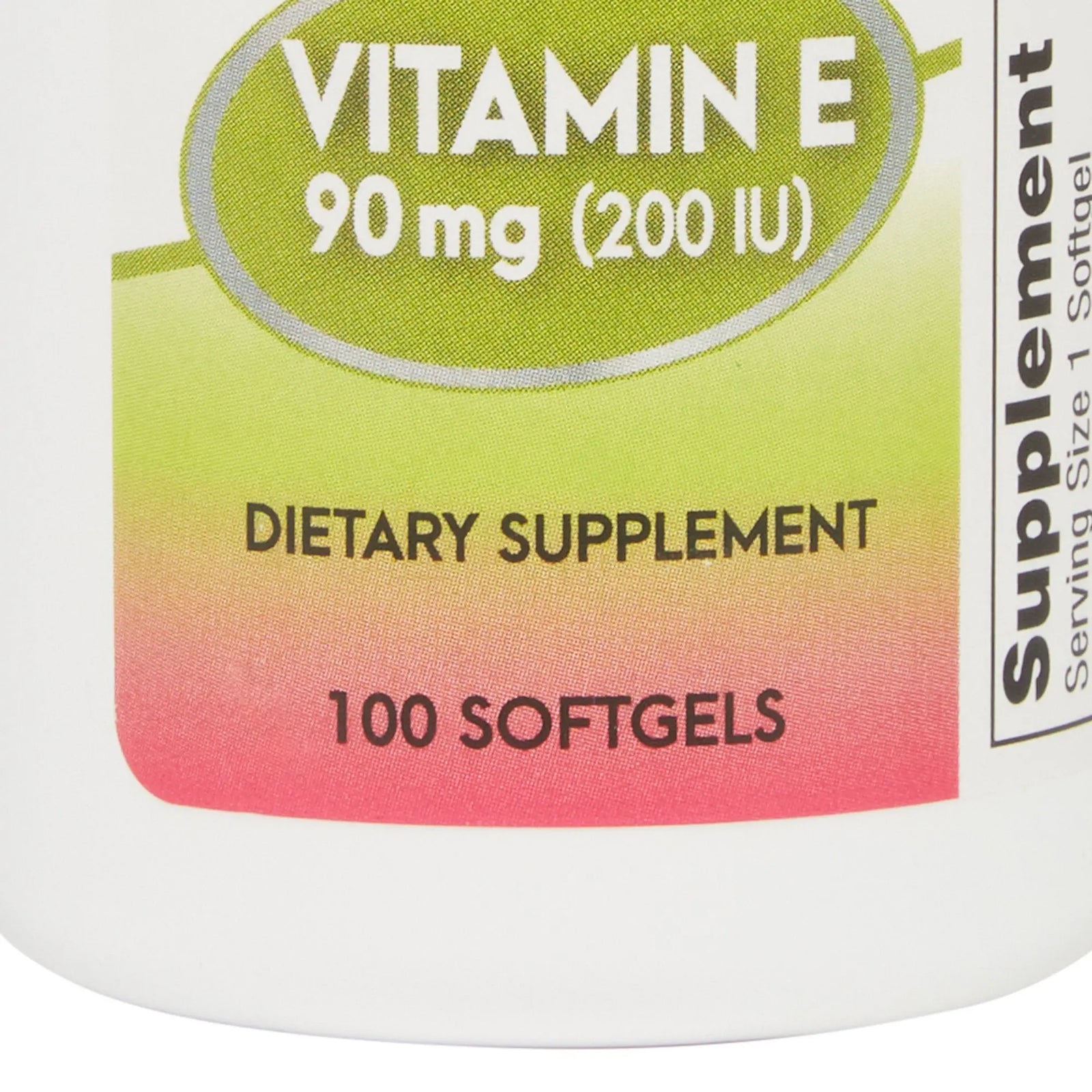 Geri-Care Vitamin E Dietary Supplement