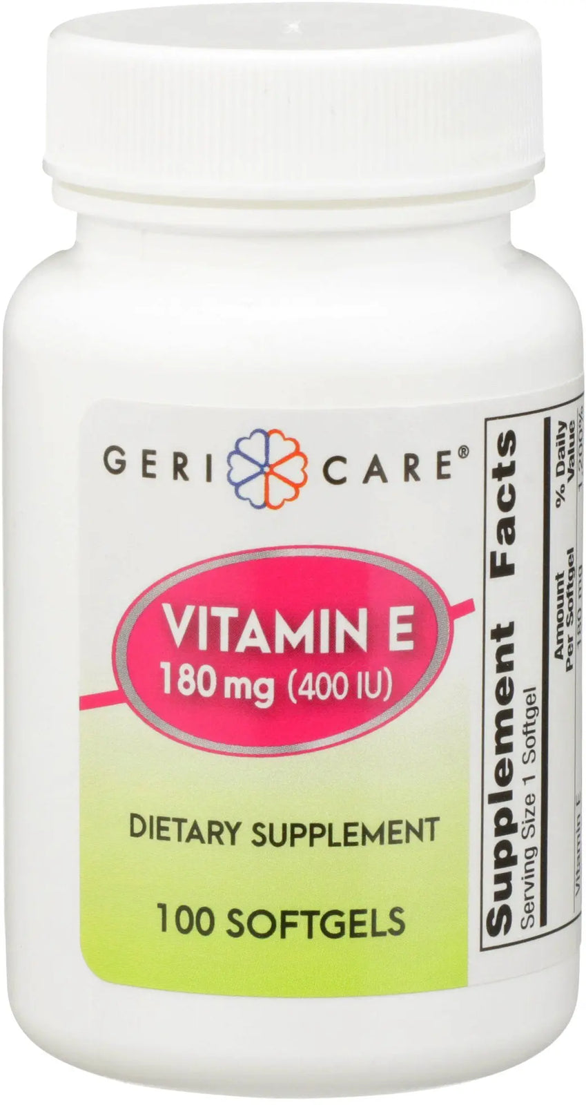 Geri-Care Vitamin E Dietary Supplement