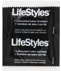LifeStyles Lubricated Condom