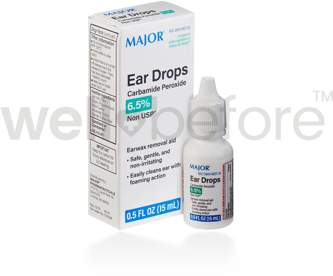 MAJOR Ear Drops Carbamide Peroxide