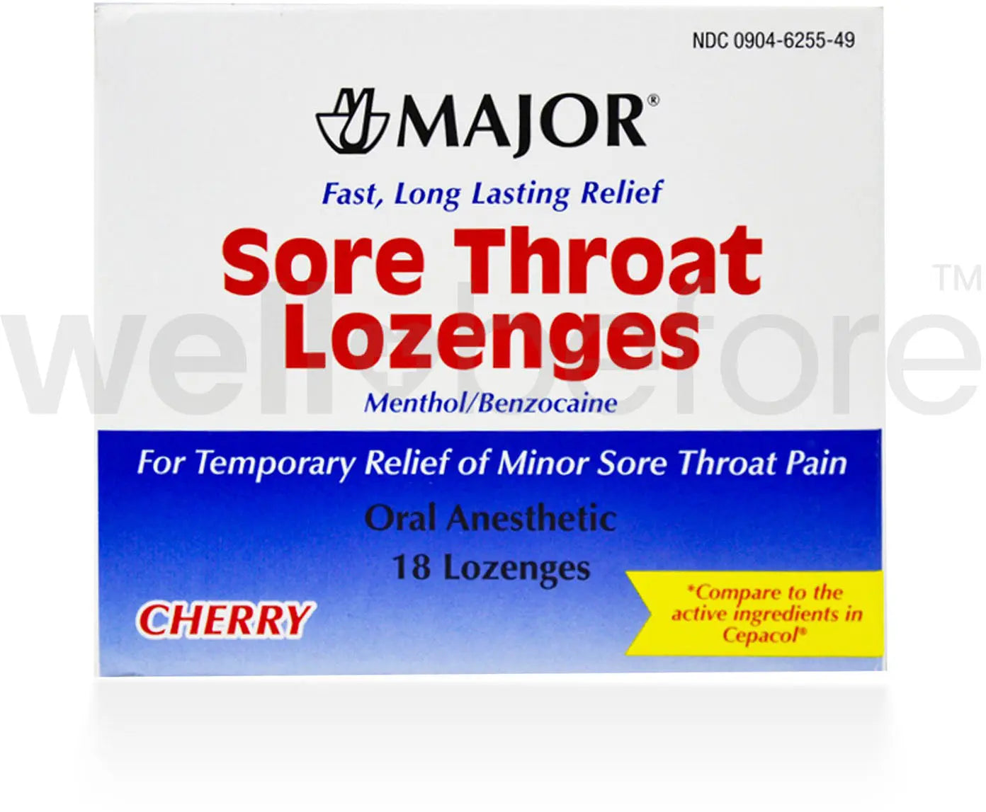 MAJOR Sore Throat Lozenges