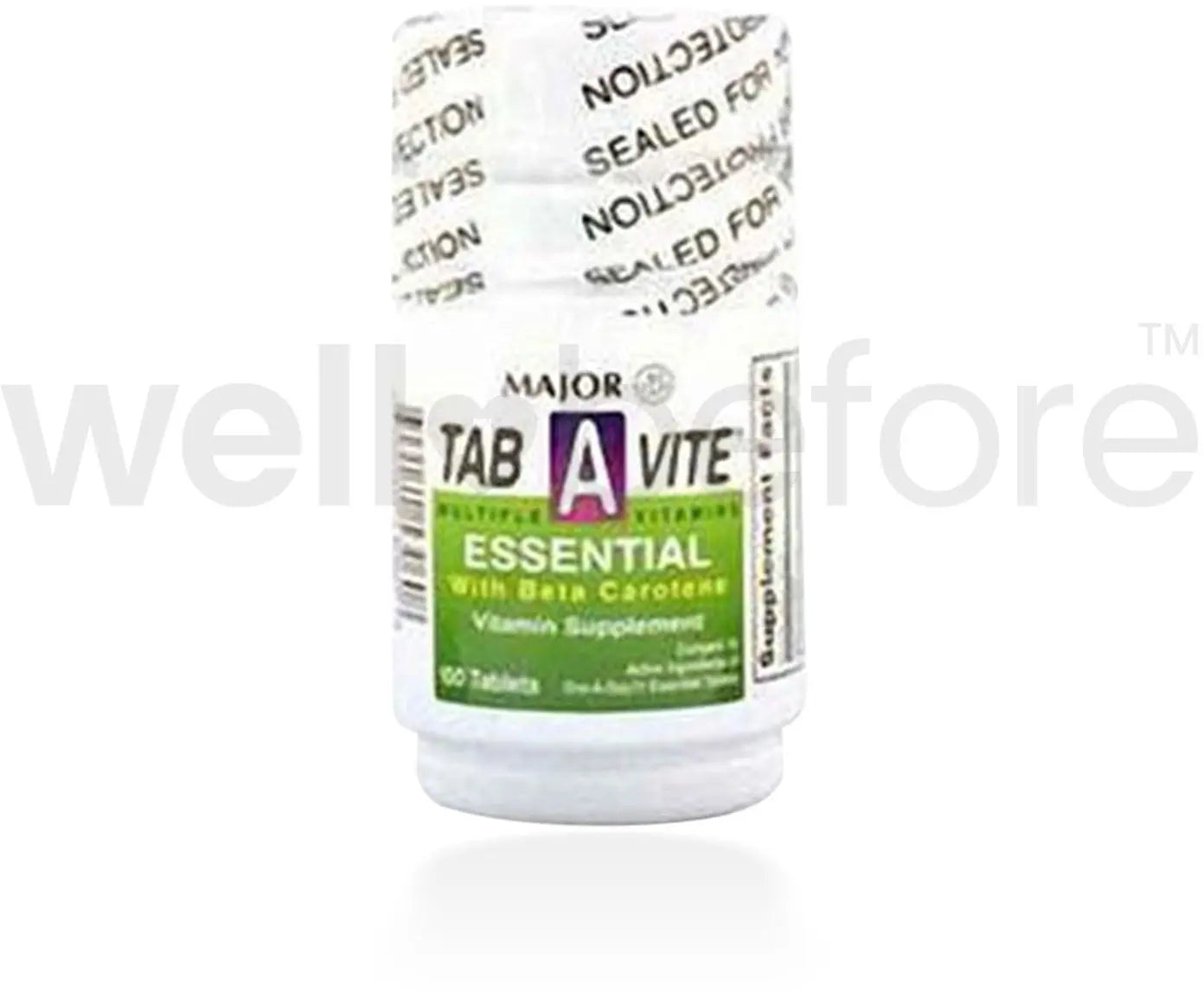 MAJOR Tab-A-Vite Essential With Beta-Carotene Multi-Vitamin Supplement