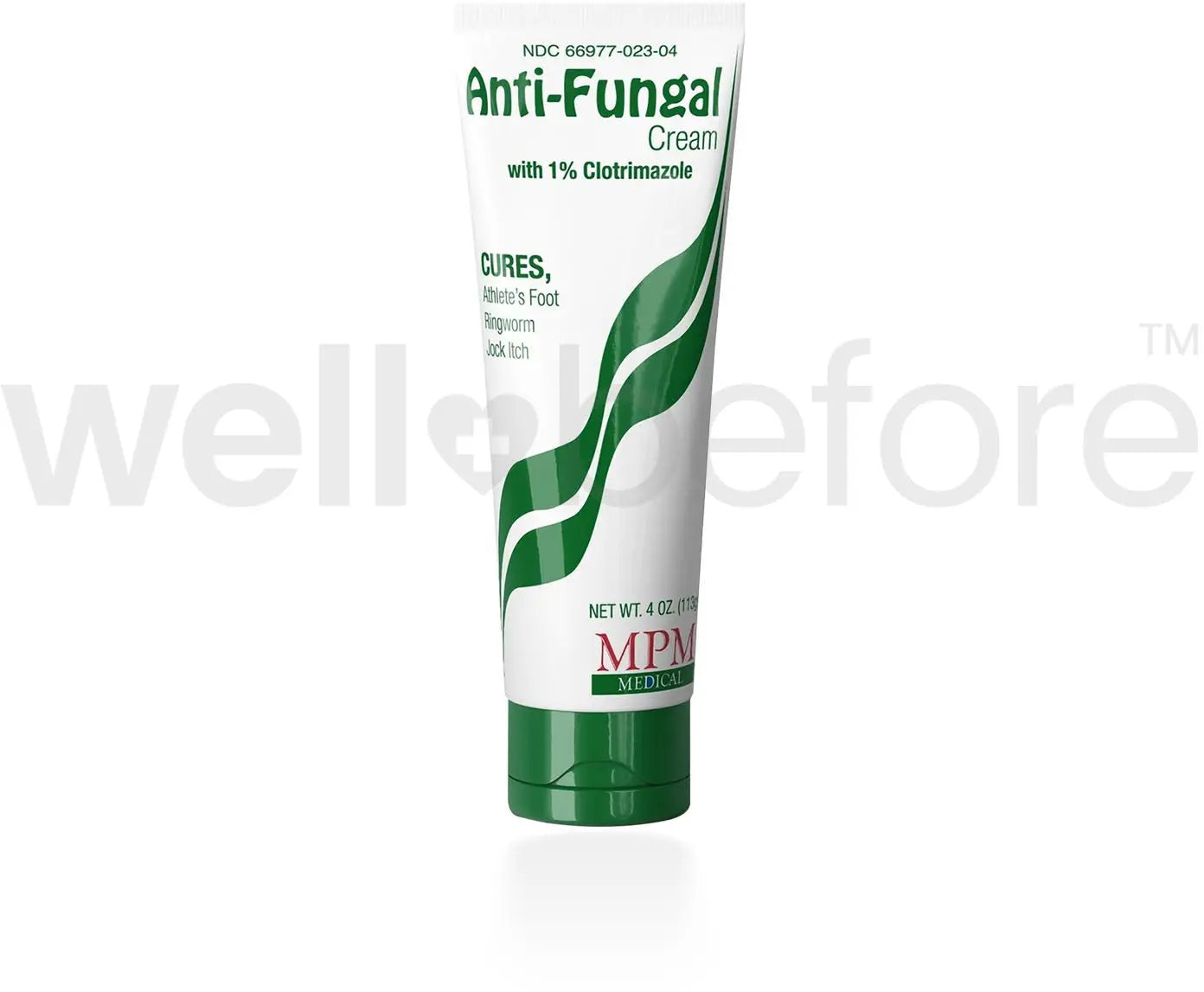 MPM Medical Anti-Fungal Cream With 1% Clotrimazole