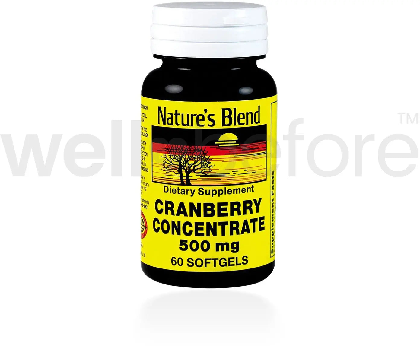 Natures Blend Cranberry Concentrate Supplement