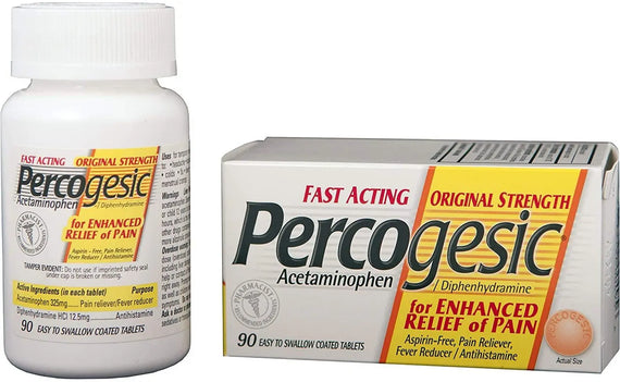 Percogesic Acetaminophen For Enhanced Relief of Pain