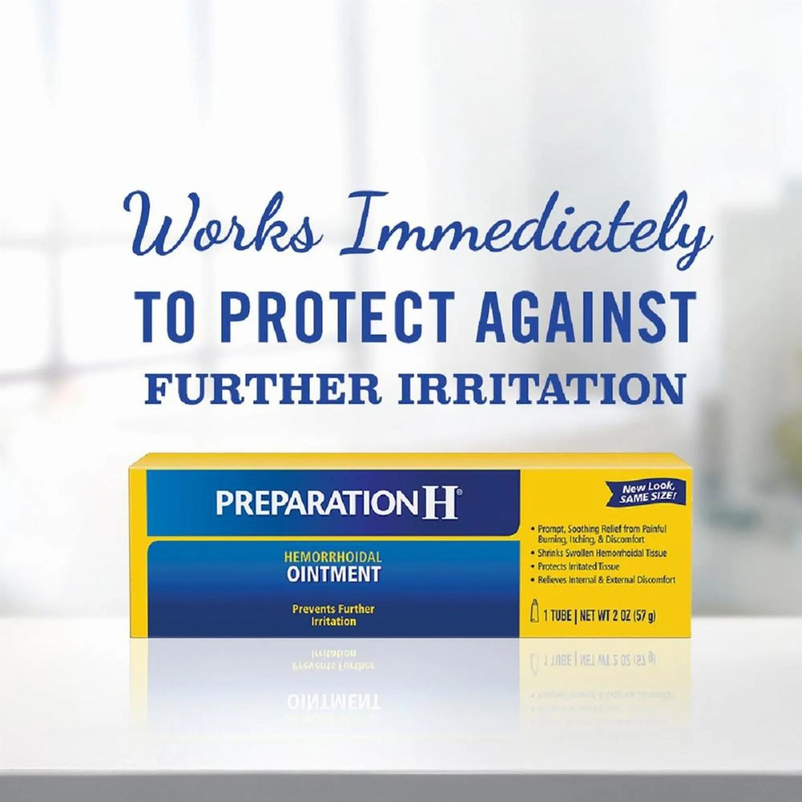 Preparation H Hemorrhoid Relief Medicated Wipes Maximum Strength Formula