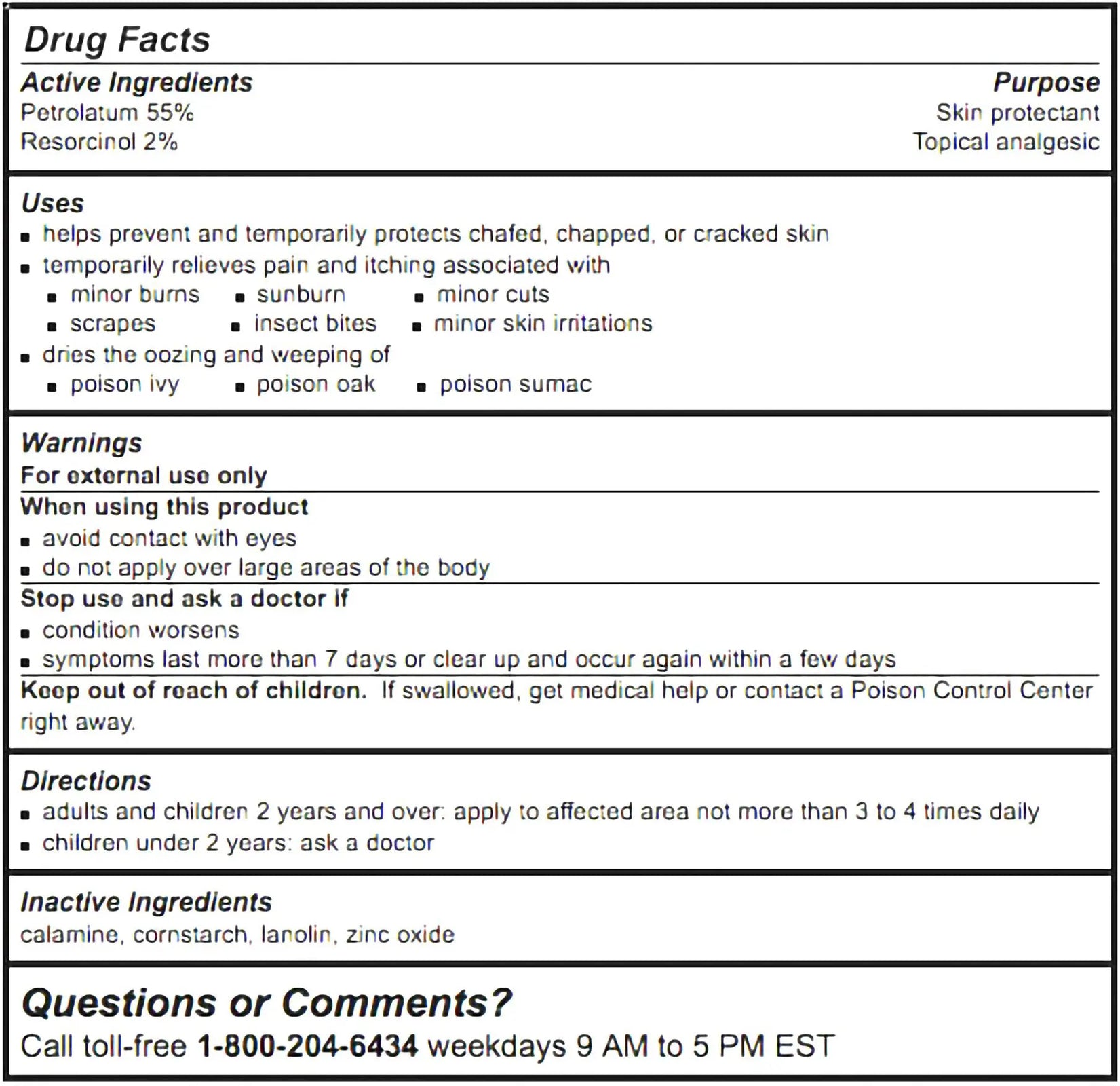 ResiCal Resinol Medicated Ointment