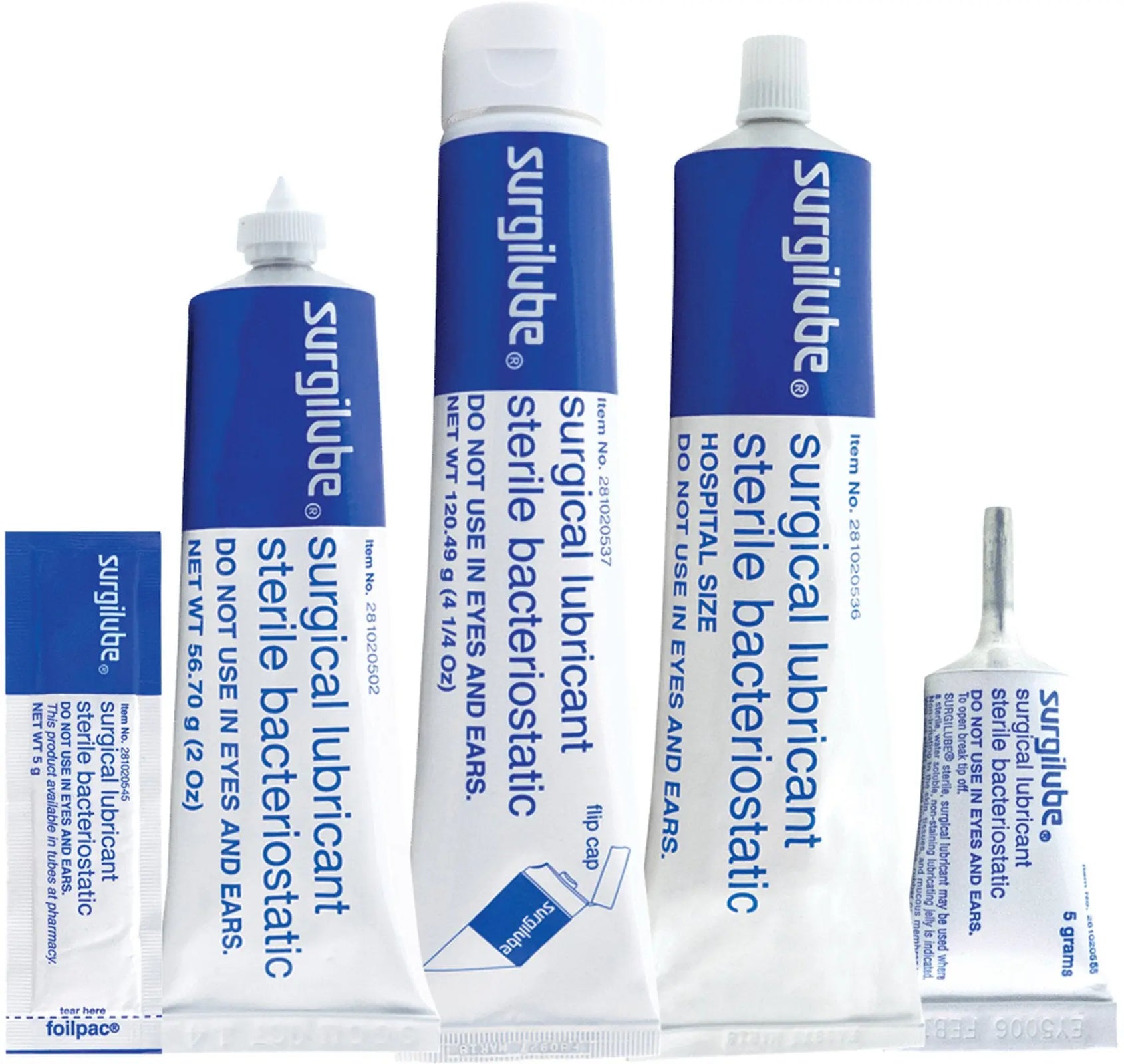 Surgilube Surgical Lubricant Sterile Bacteriostatic