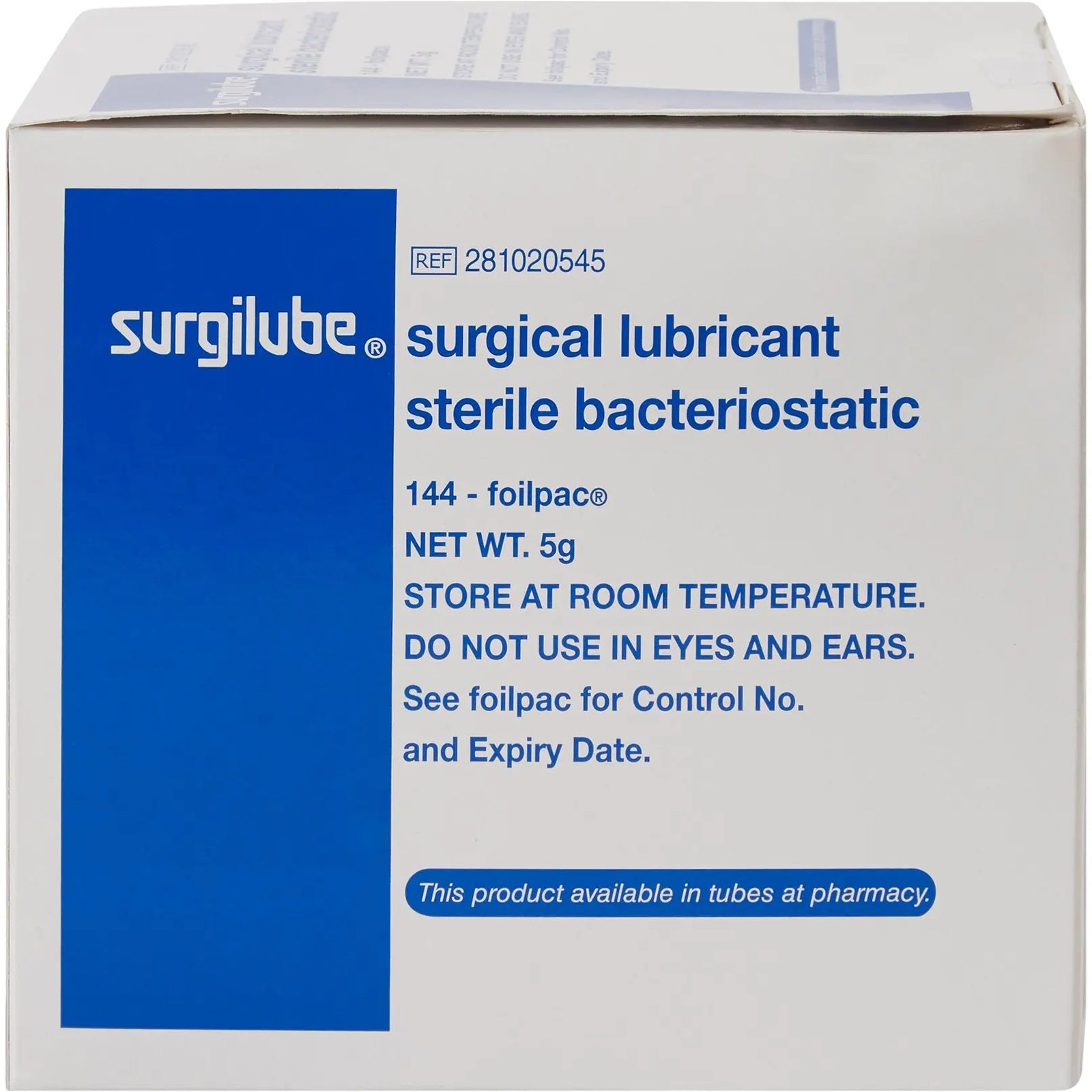 Surgilube Surgical Lubricant Sterile Bacteriostatic