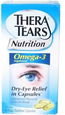 TheraTears Nutrition Omega-3 Supplement Dry-Eye Relief in Capsules