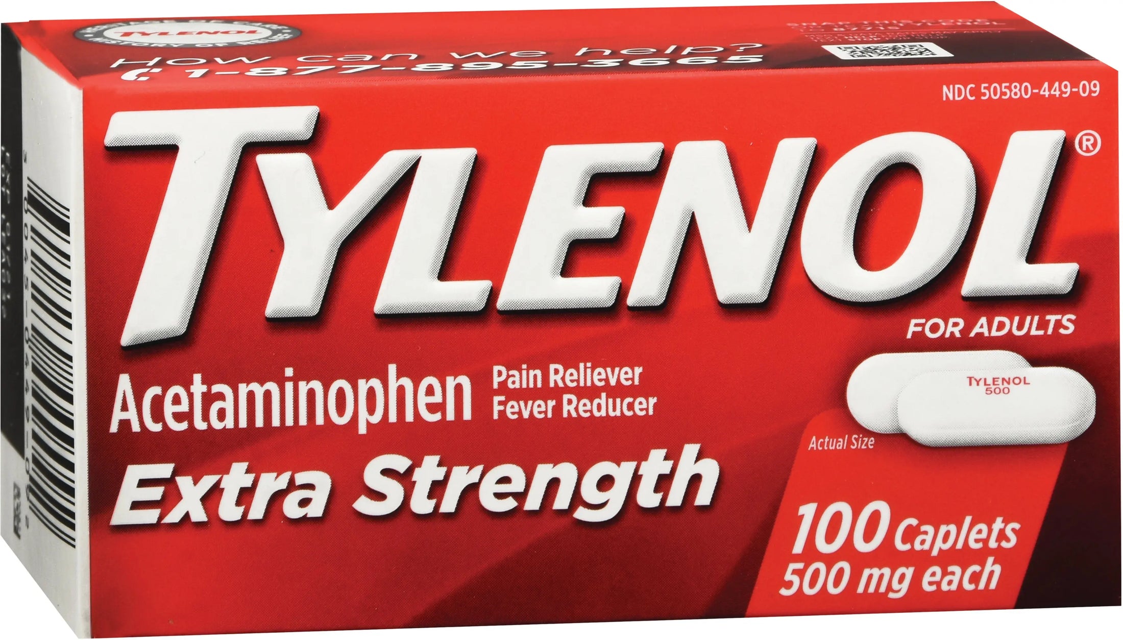 Tylenol Acetaminophen Pain Reliever