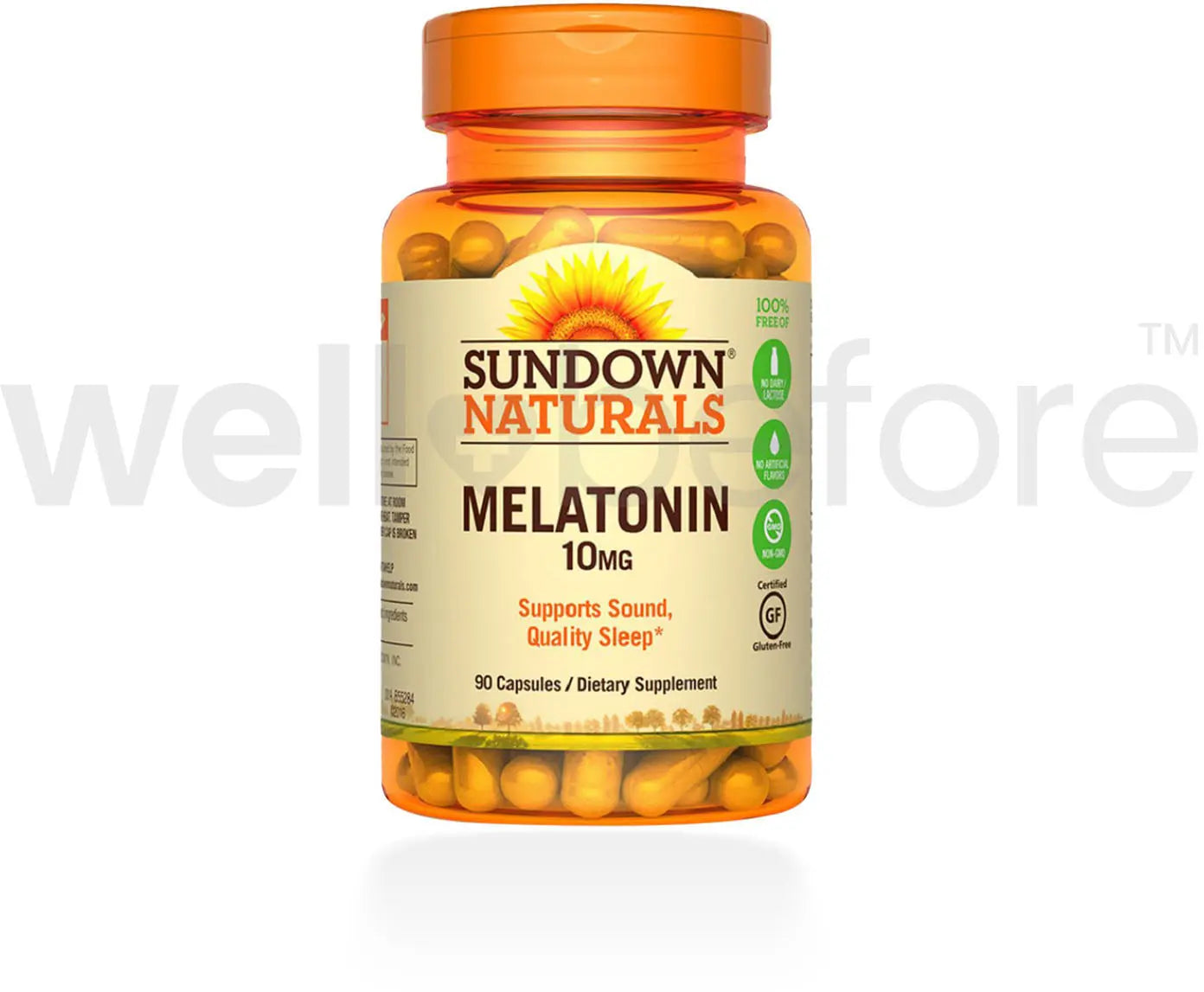 US Nutrition Sundown Naturals Melatonin Supplement