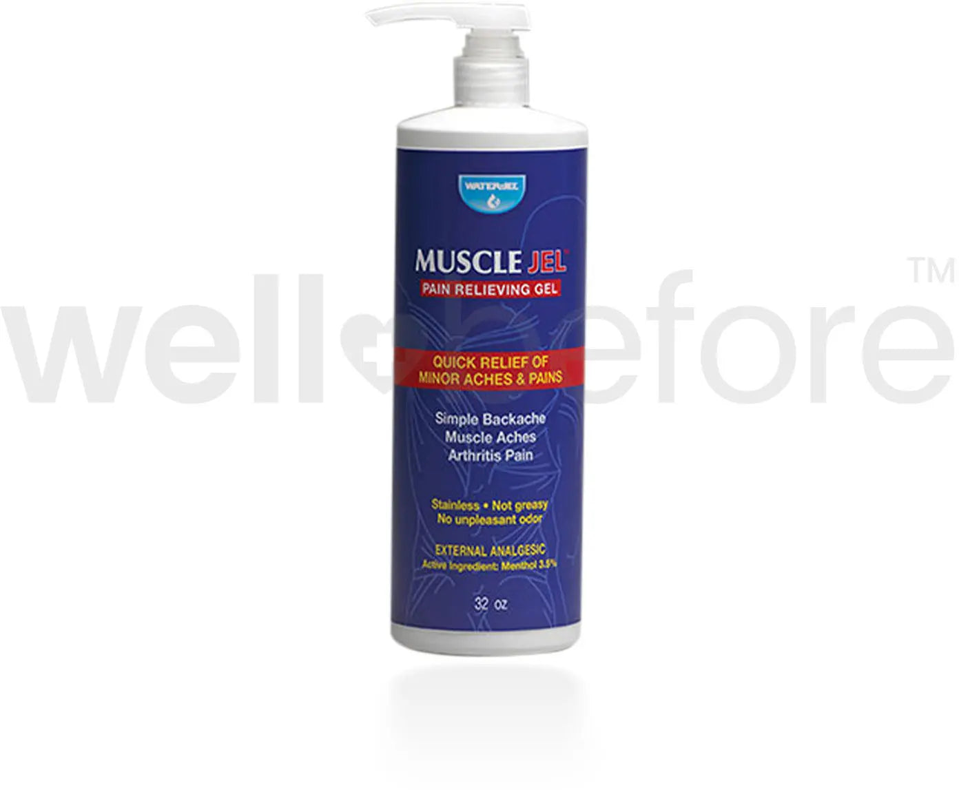 Water Jel Muscle Jel Topical Pain Relief