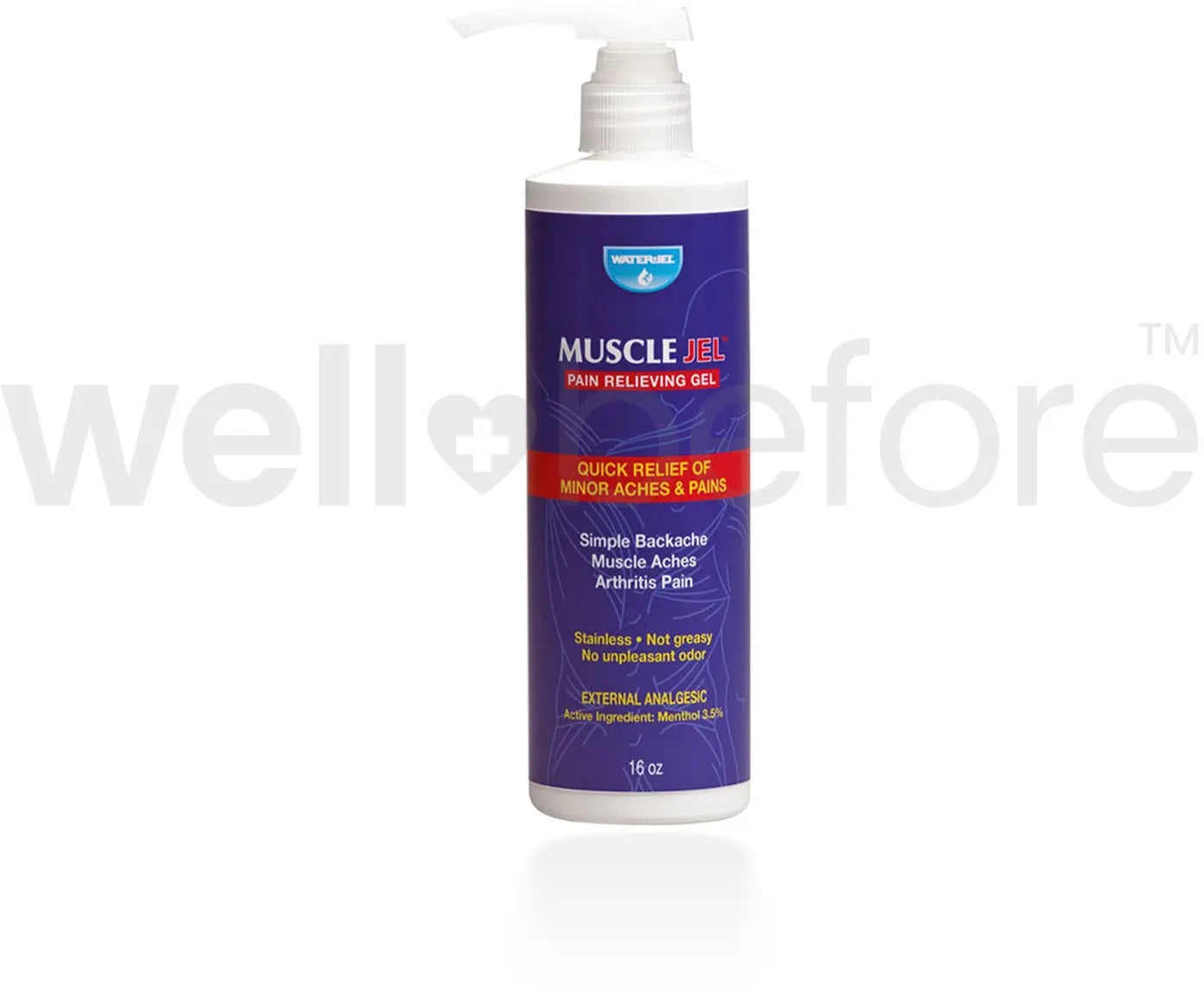 Water Jel Muscle Jel Topical Pain Relief