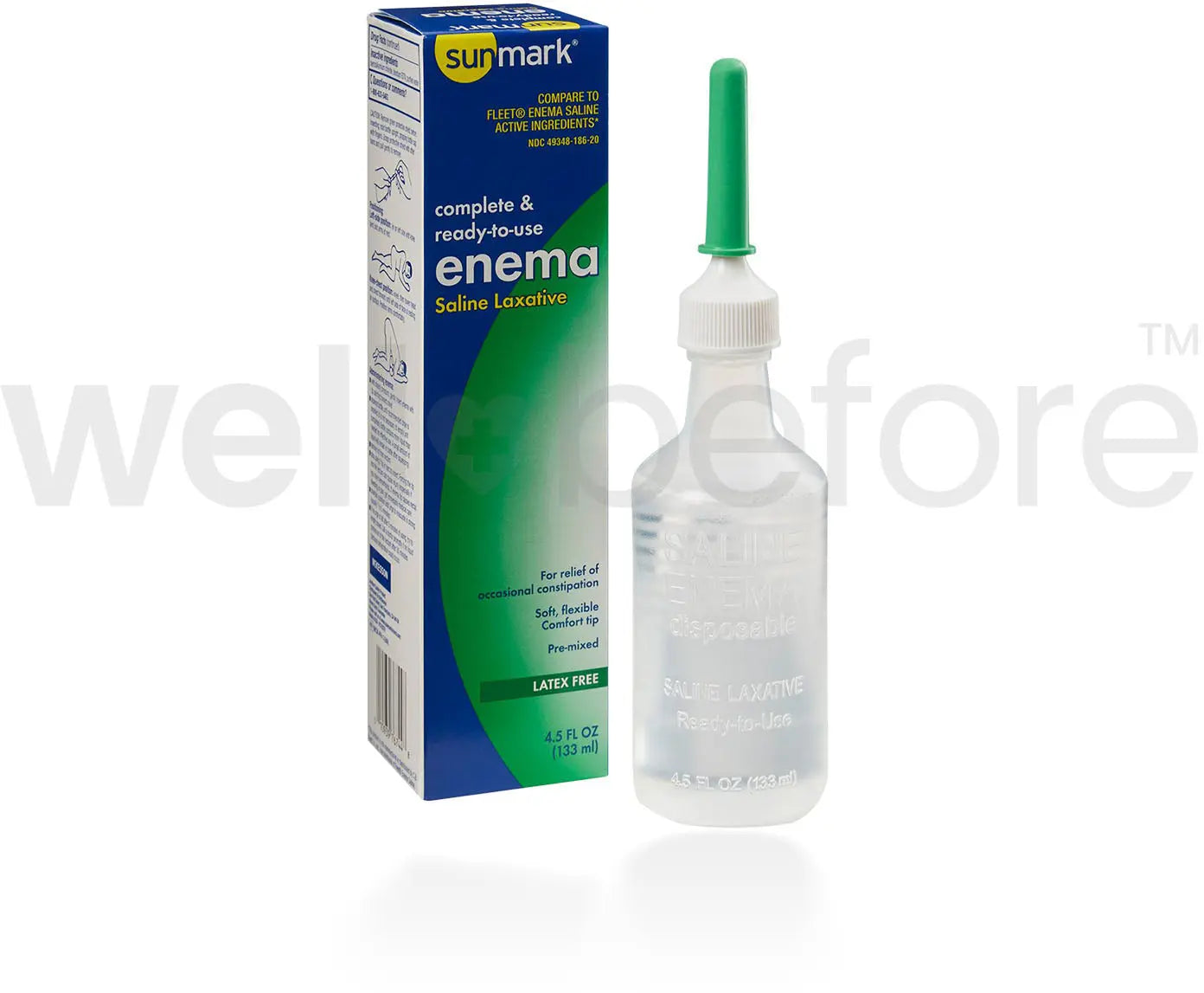 sunmark Complete & Ready-To-Use Enema
