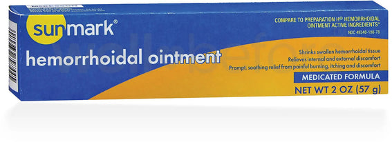 sunmark Hemorrhoidal Ointment Medicated Formula