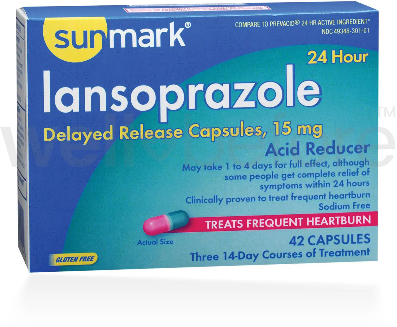 sunmark Lansoprazole Acid Reducer