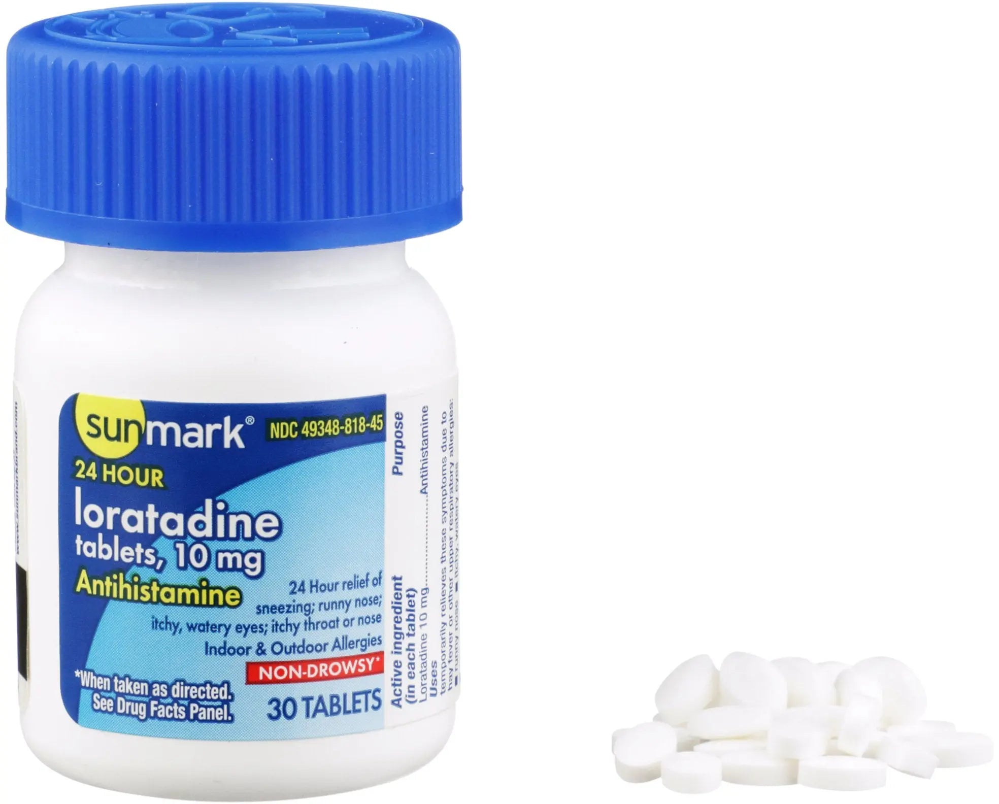 sunmark Loratadine Tablets Antihistame