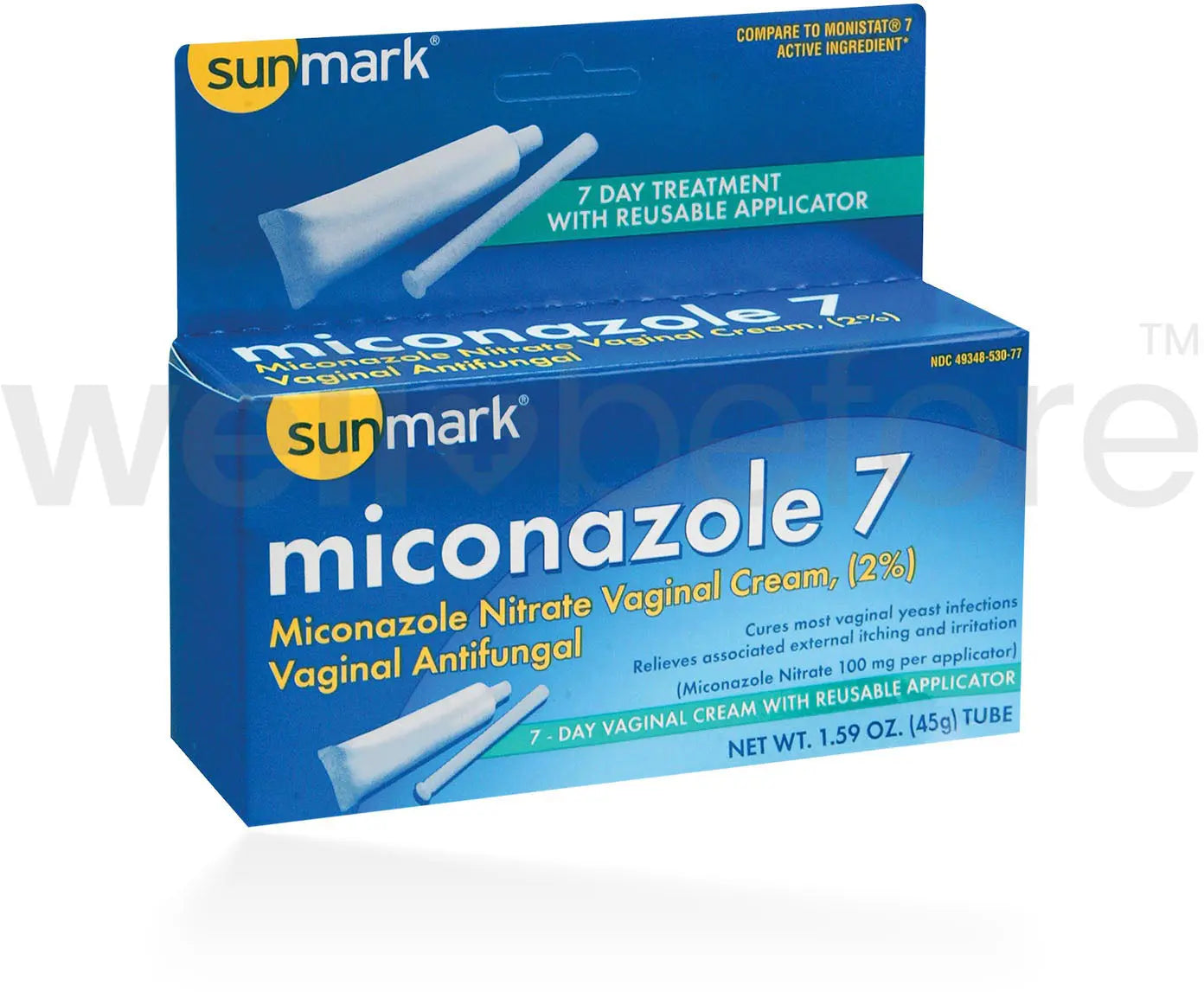 sunmark Miconazole 7 Antifungal Vaginal Cream