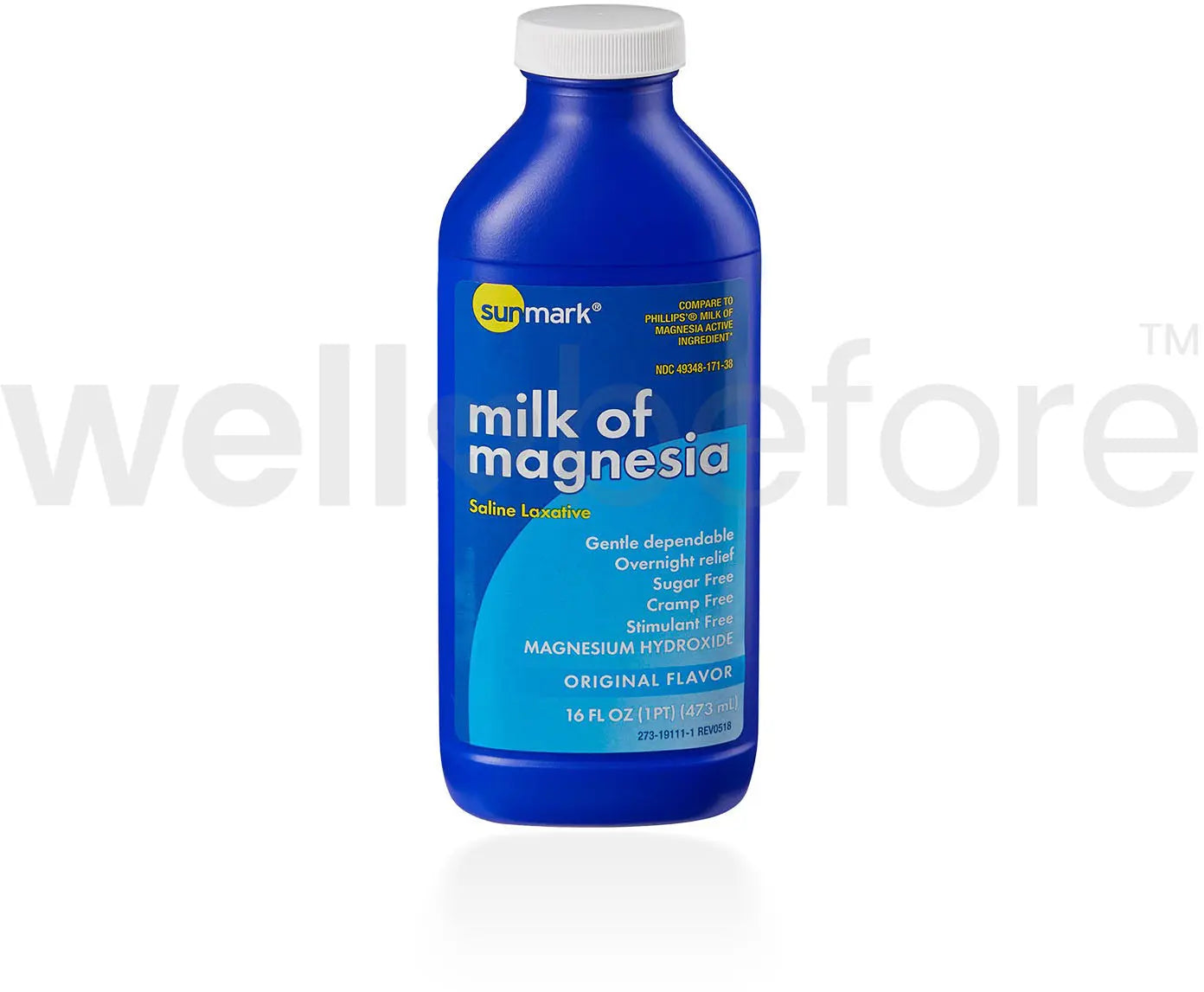 sunmark Milk of Magnesia Saline Laxative