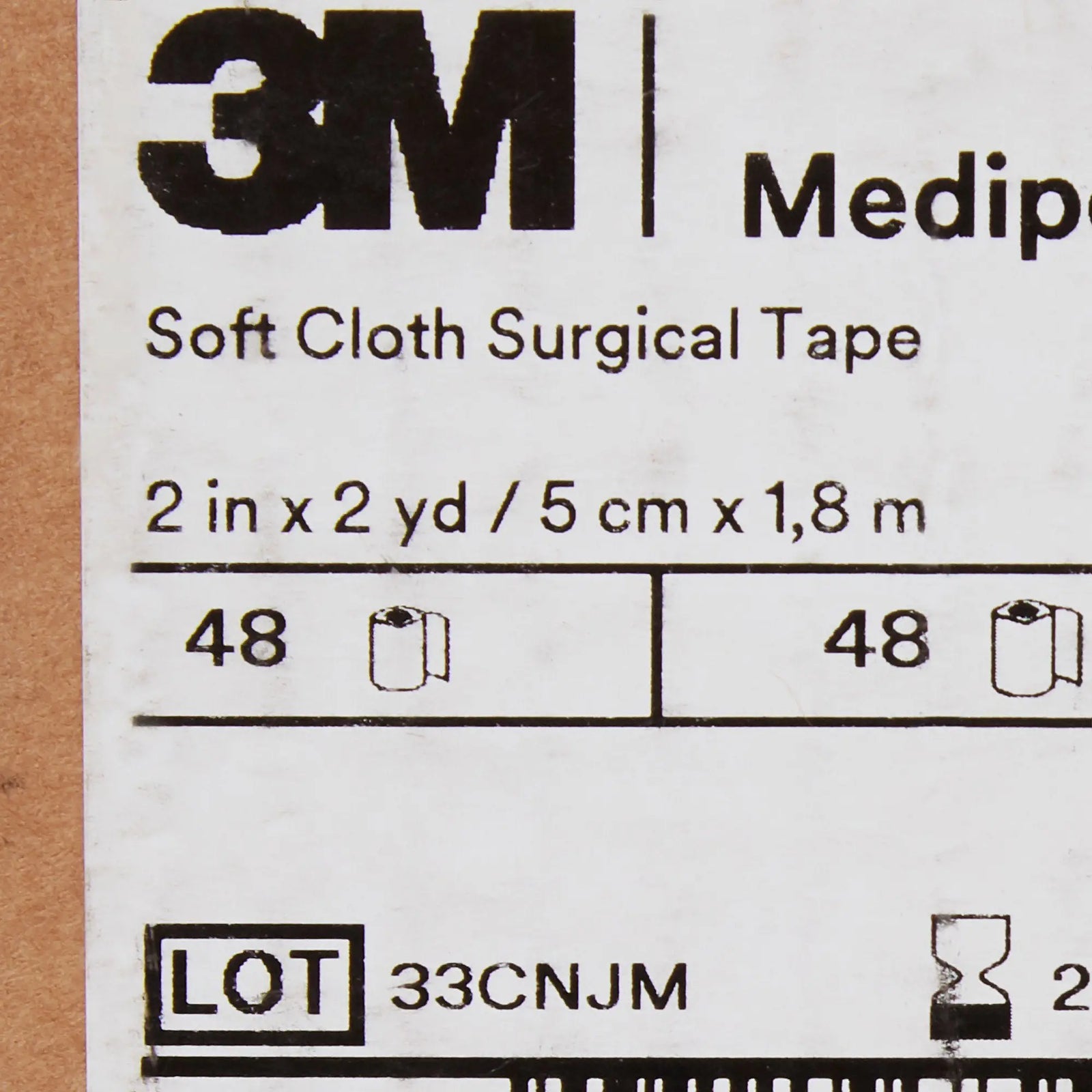 3M Medipore H Water Resistant Cloth Surgical Tape