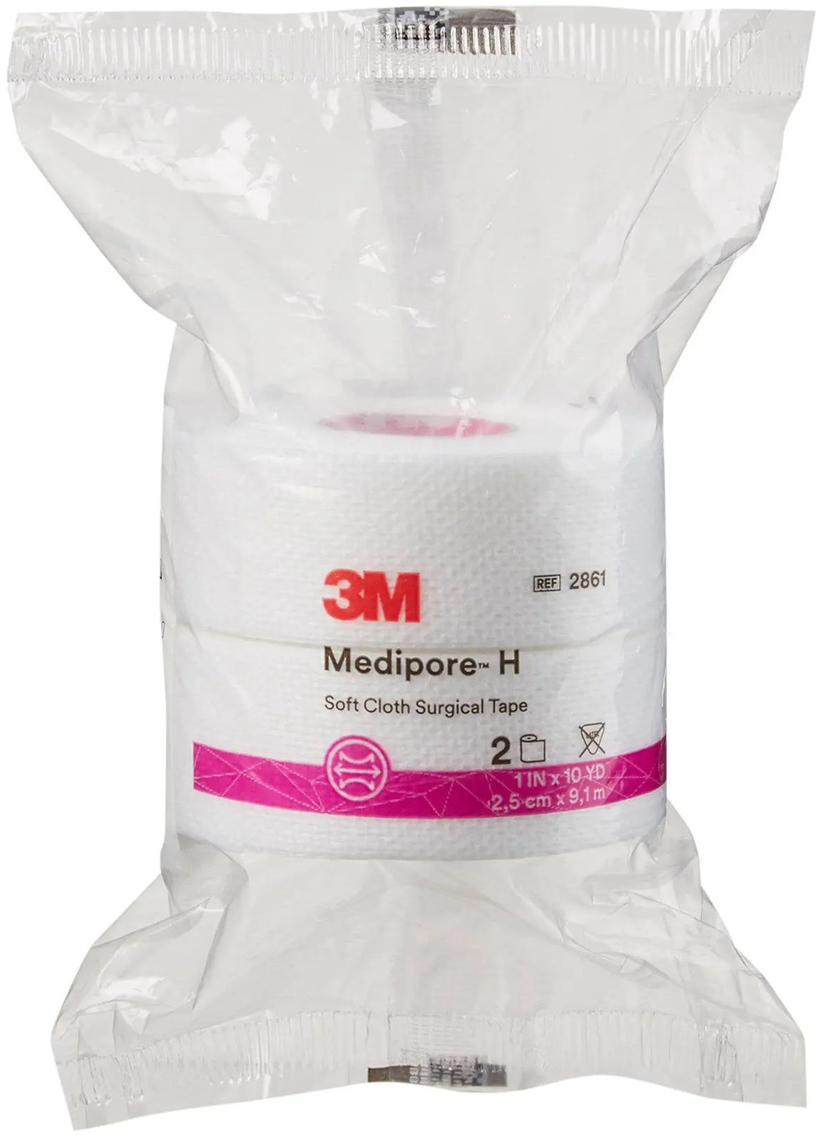 3M Medipore H Water Resistant Cloth Surgical Tape