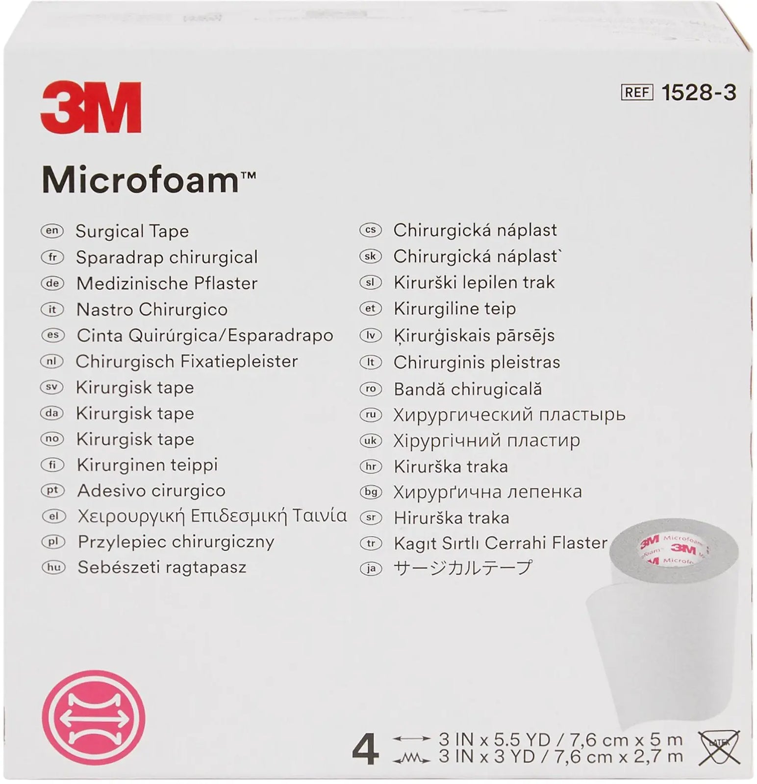 Sparadrap 3M Microfoama
