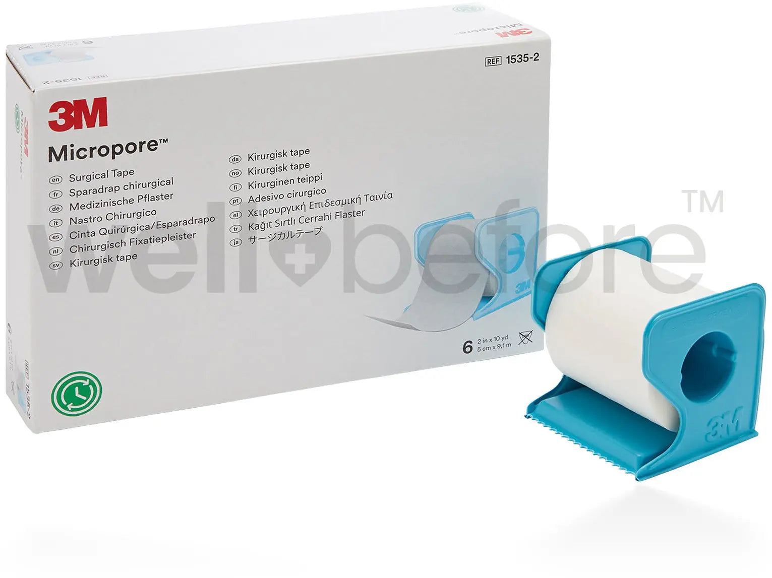 3M Micropore Surgical Tape with Dispenser