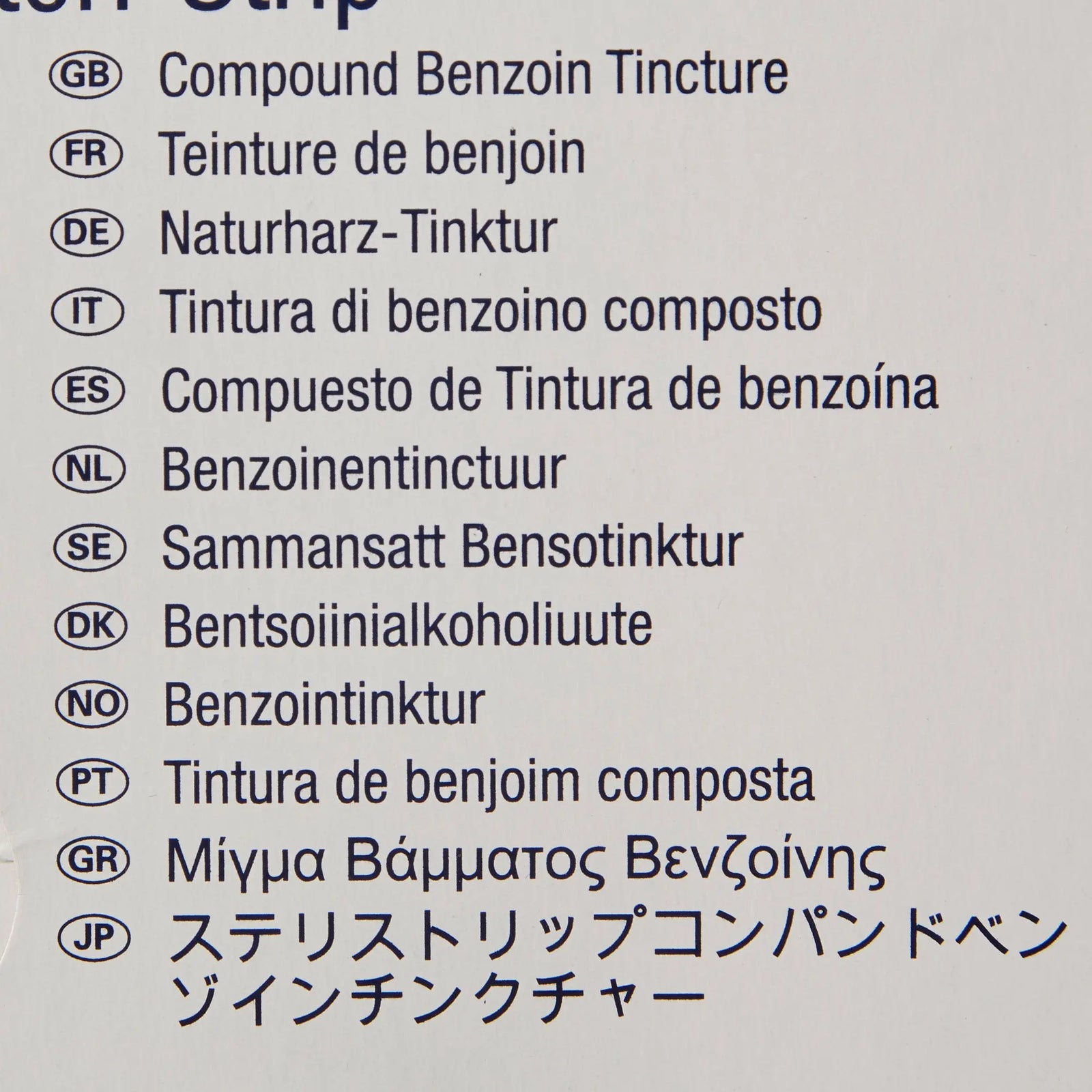 3M Steri-Strip Compound Benzoin Tincture