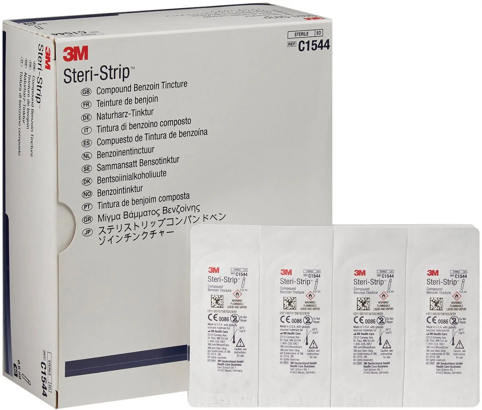 3M Steri-Strip Compound Benzoin Tincture
