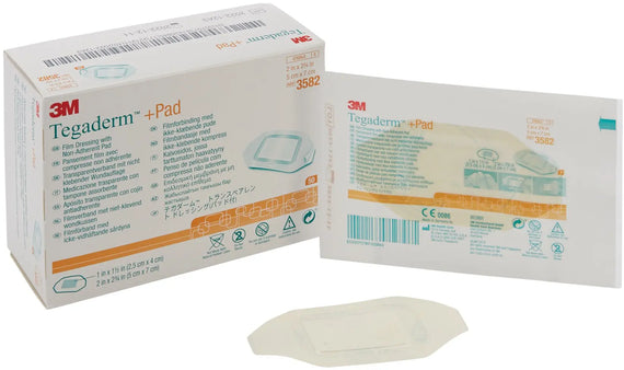 3M Tegaderm Pad Film Dressing with Non-Adherent Pad
