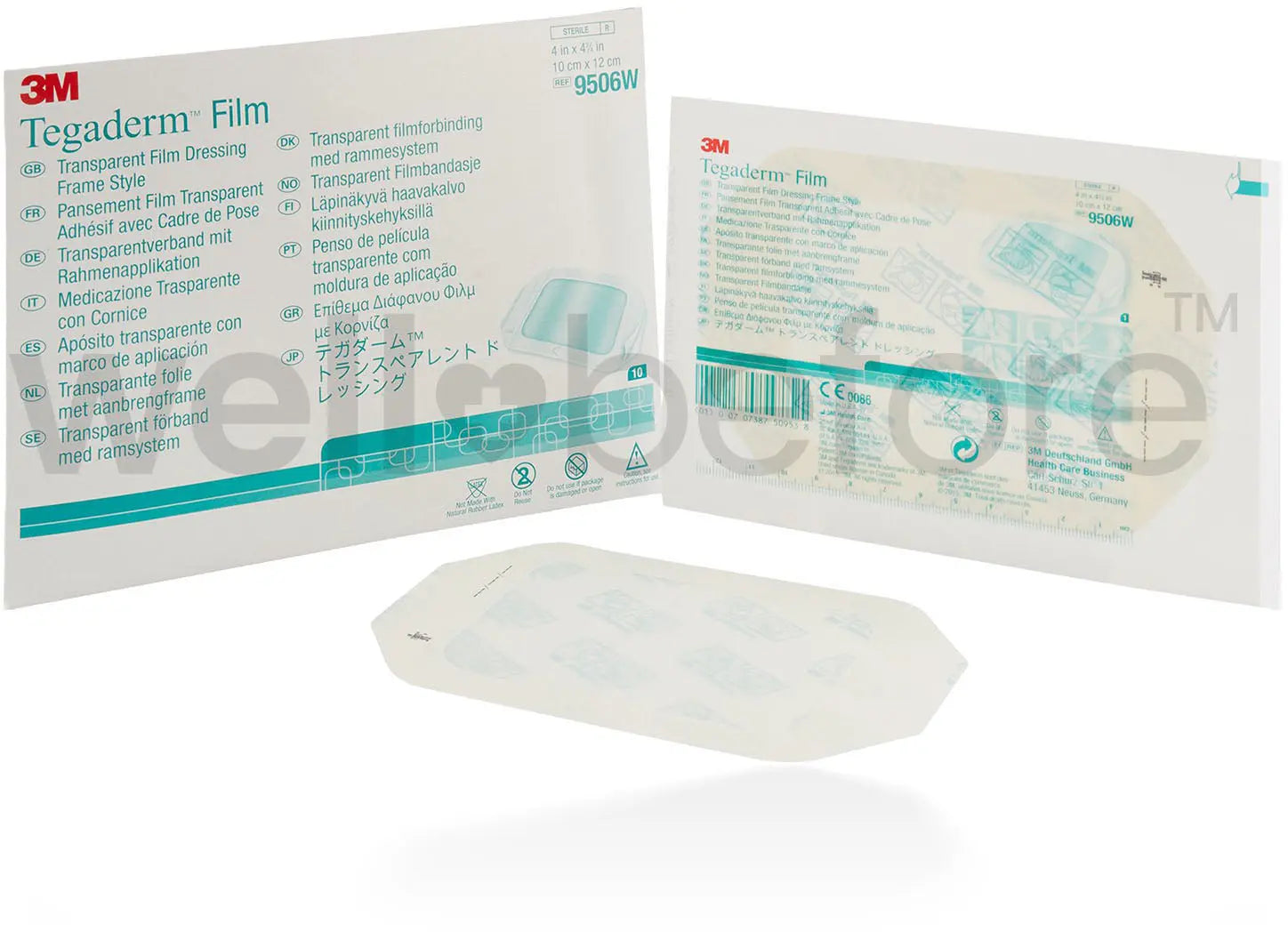 3M Tegaderm Transparent Film Dressing