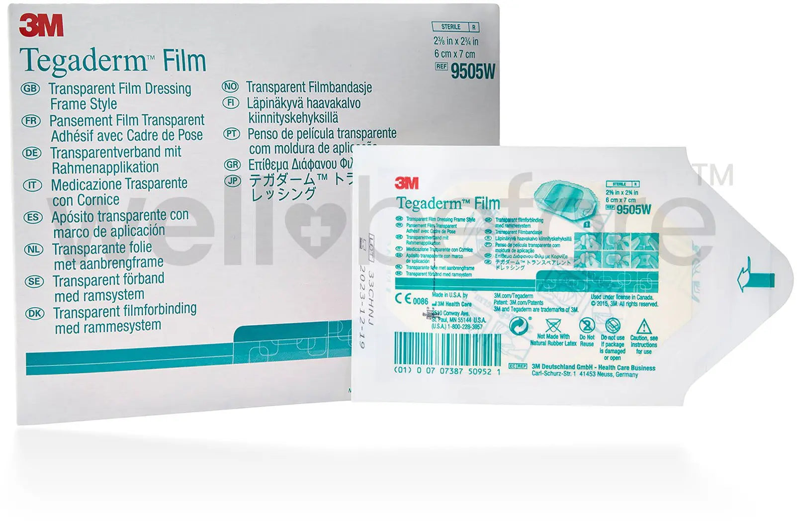 3M Tegaderm Transparent Film Dressing
