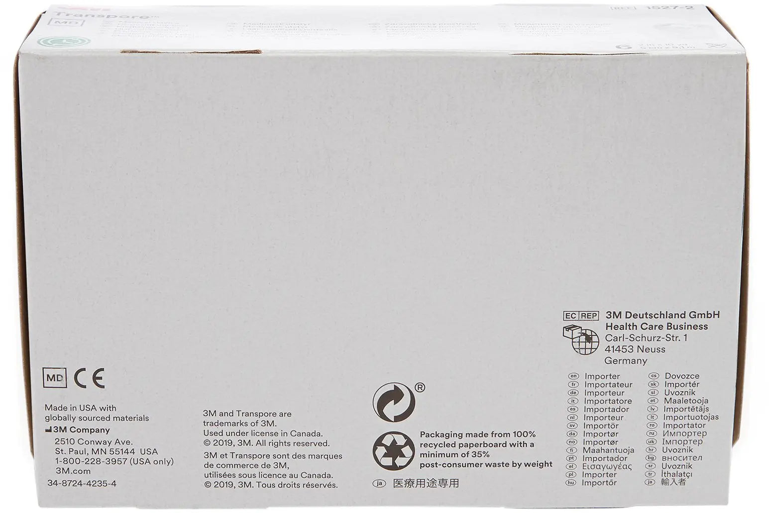 3M Transpore Surgical Tape