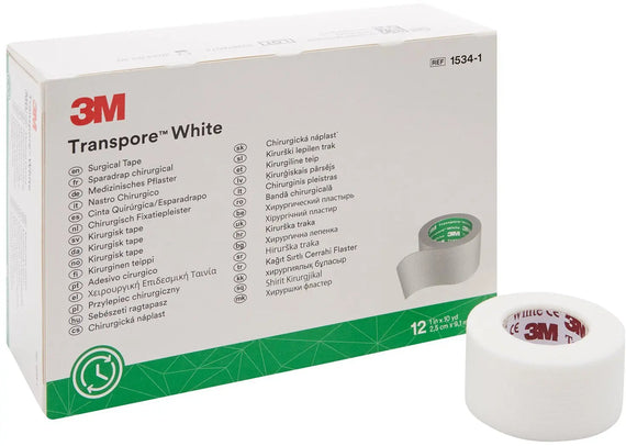3M Transpore White Surgical Tape