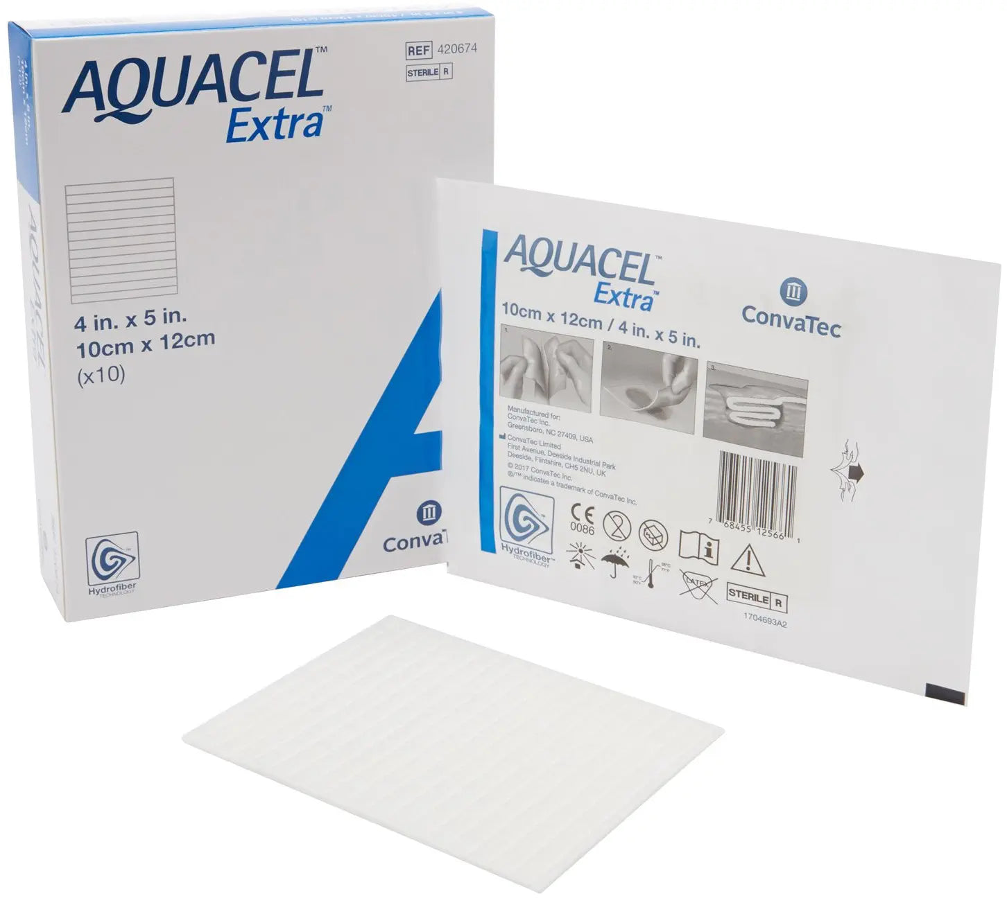 AQUACEL EXTRA Hydrofiber dressing