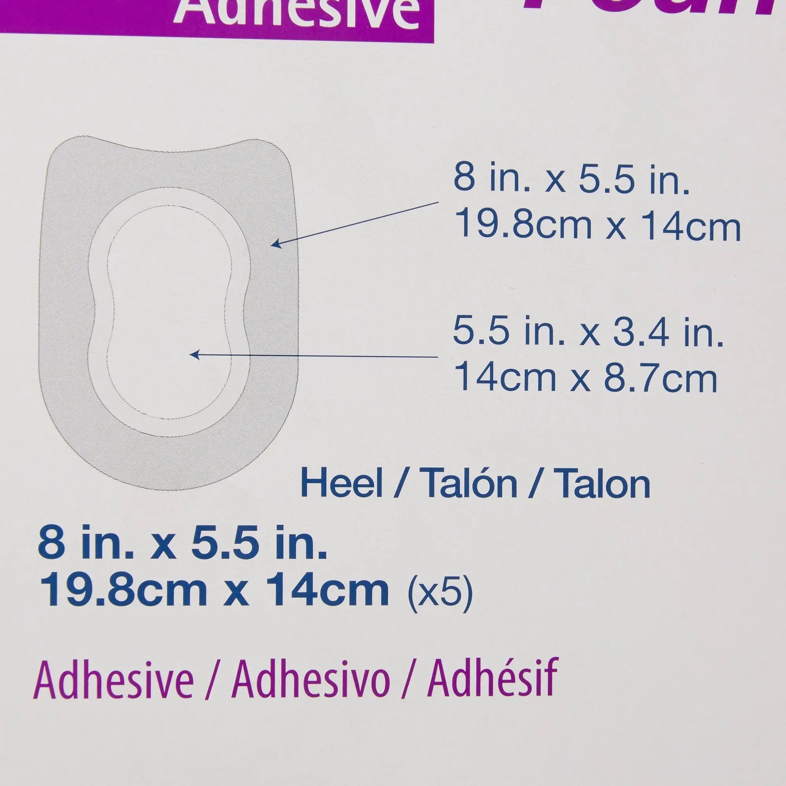 AQUACEL Foam Adhesive With Border